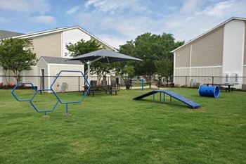 Dog Park Playground at Reserve of Bossier City Apartment Homes, Louisiana